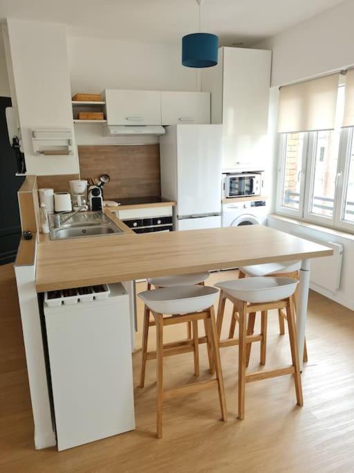 Bel Appartement 3 Suites Privatives Hyper Centre Tourcoing Buitenkant foto