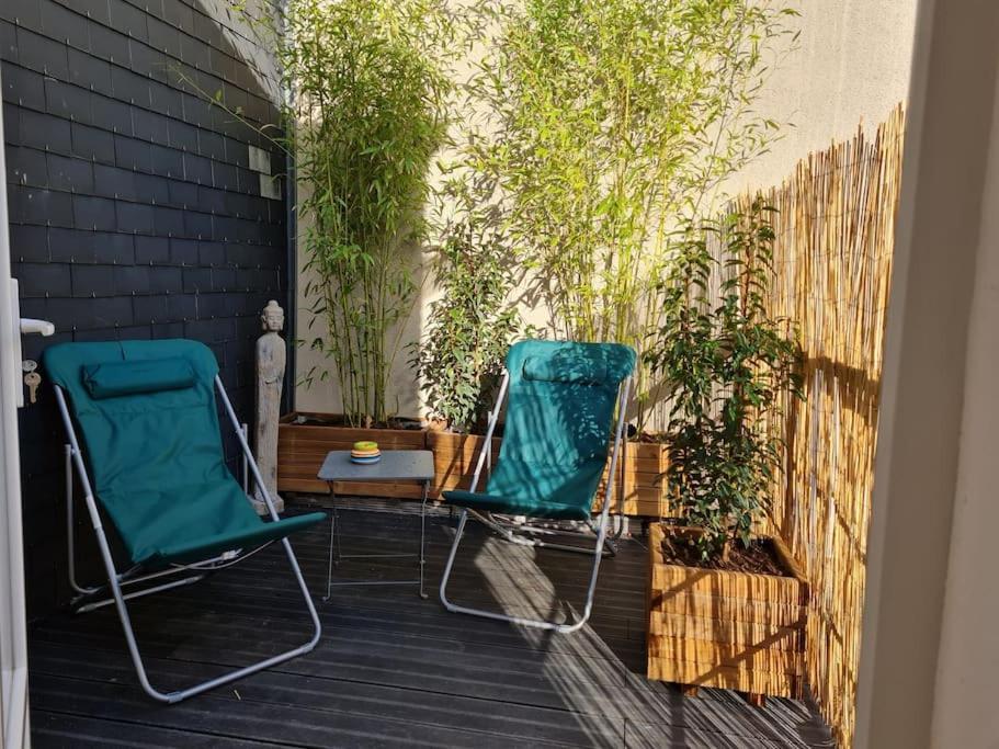 Bel Appartement 3 Suites Privatives Hyper Centre Tourcoing Buitenkant foto